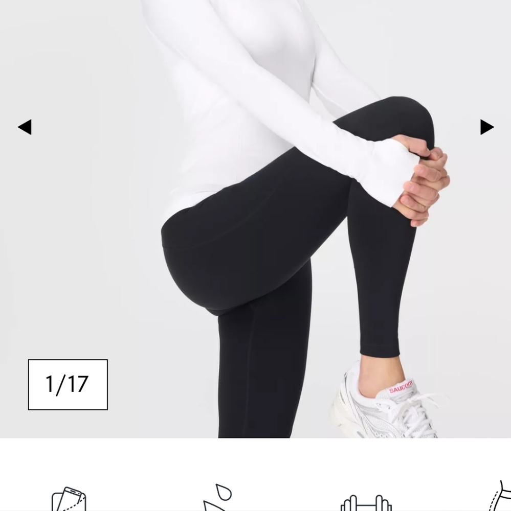 Sweaty Betty Black Leggings